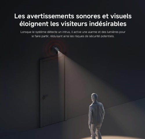 Caméra Extérieure Connectée / Xiaomi mi Home / Qualité 2K Détection de mouvement / Compatible avec Alexa et Google home